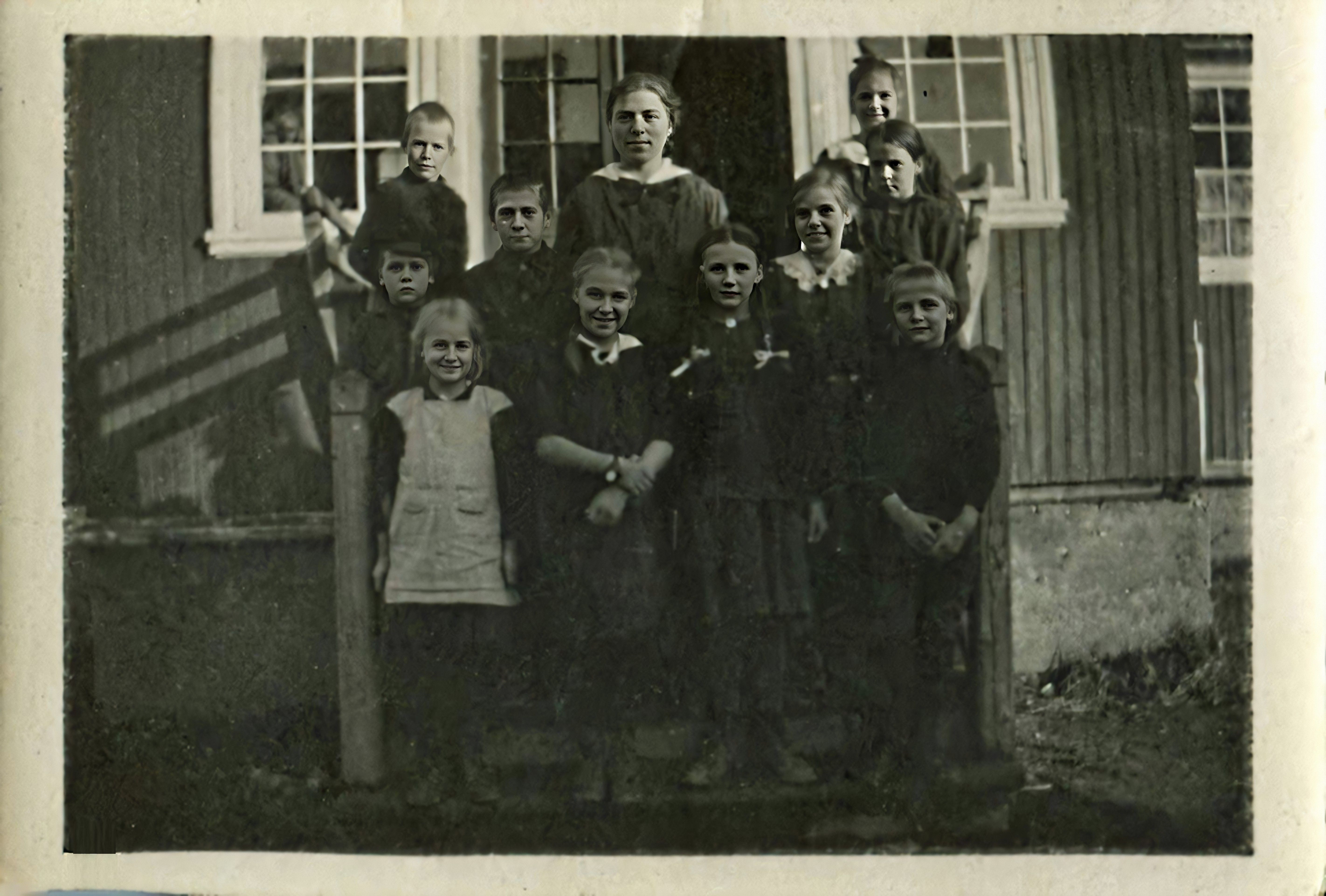 Skolebilde 1918