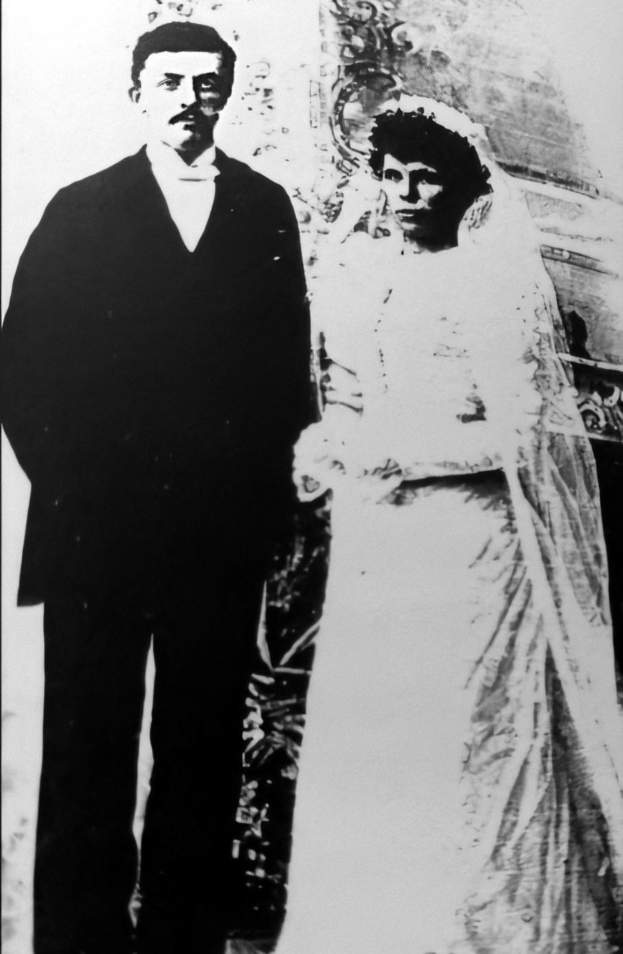 Vielse Peter Gustav Strømsøe og Anna Emilie Wold