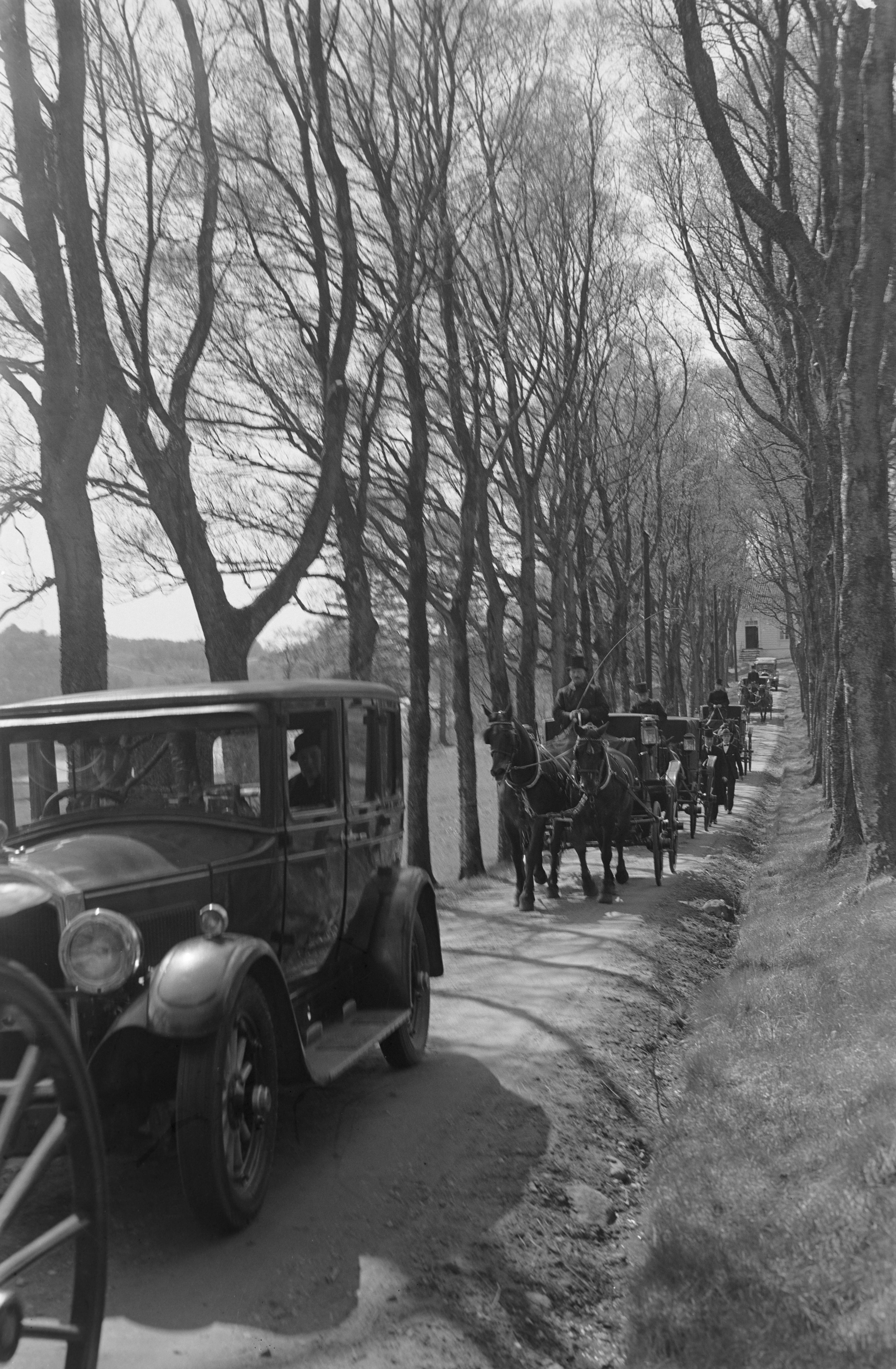 Gravferd fra Fagerås Gård den 3. Mai 1934.